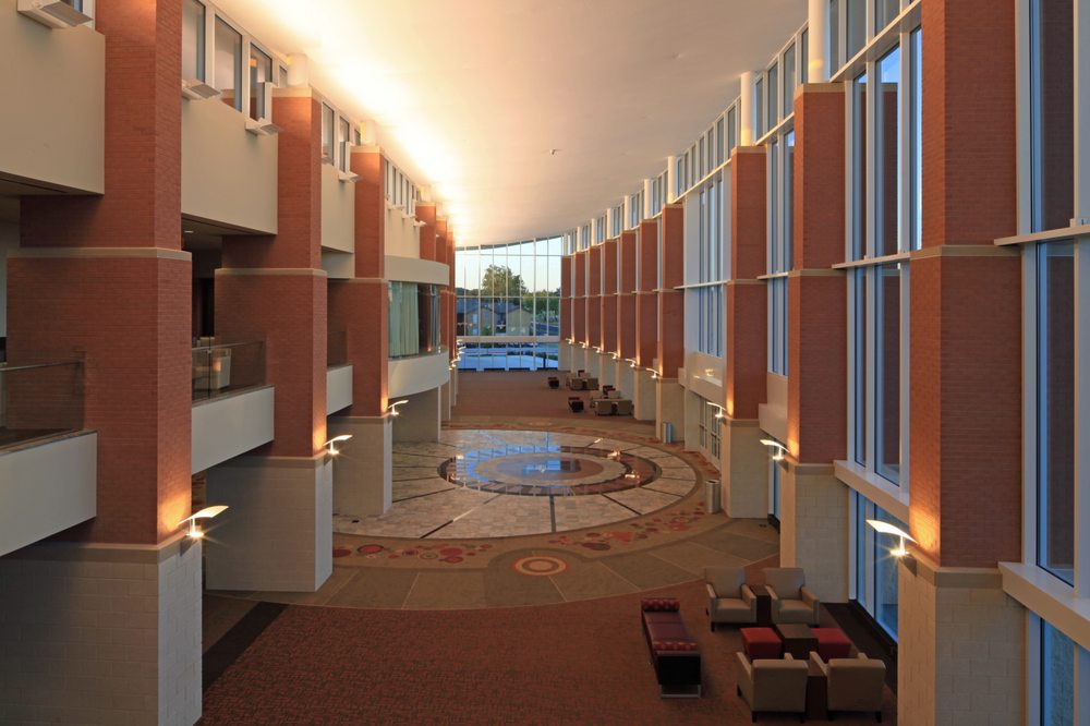 pre-conference area
