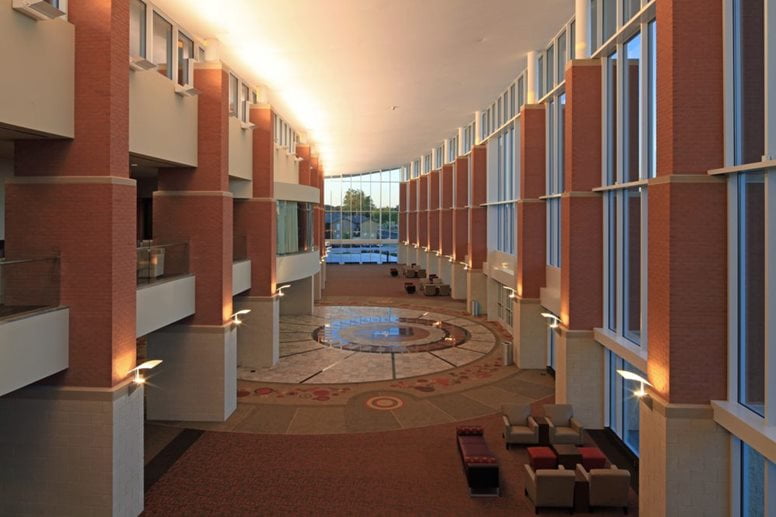 pre-conference area