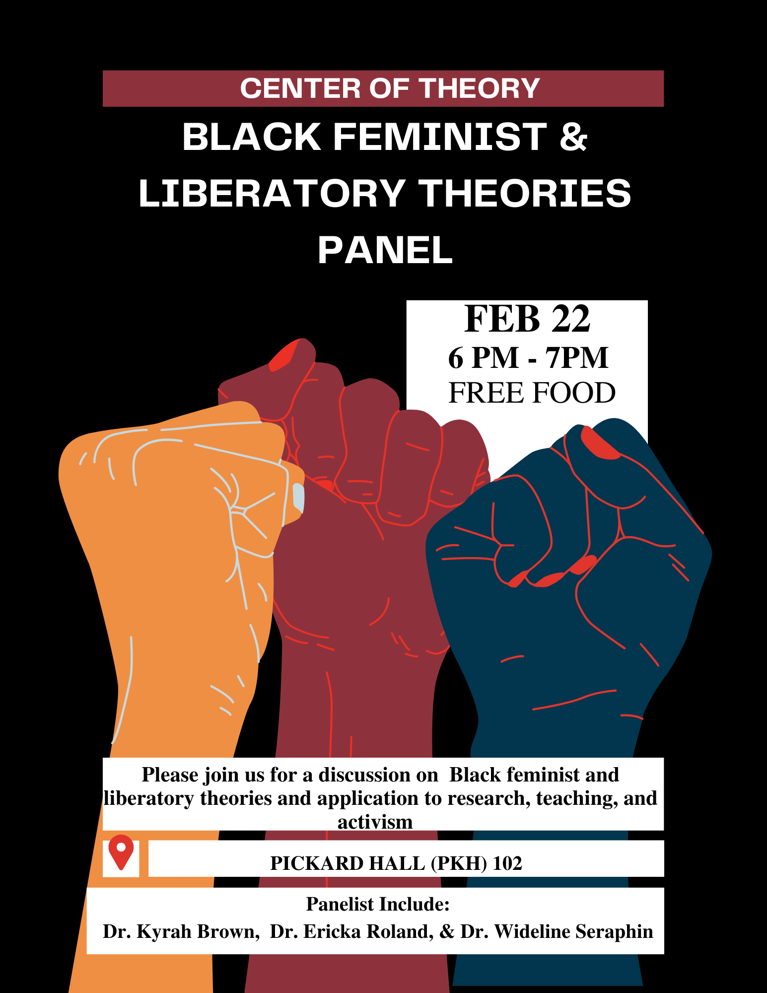 Center of theory: Black feminist & liberatory theories panel