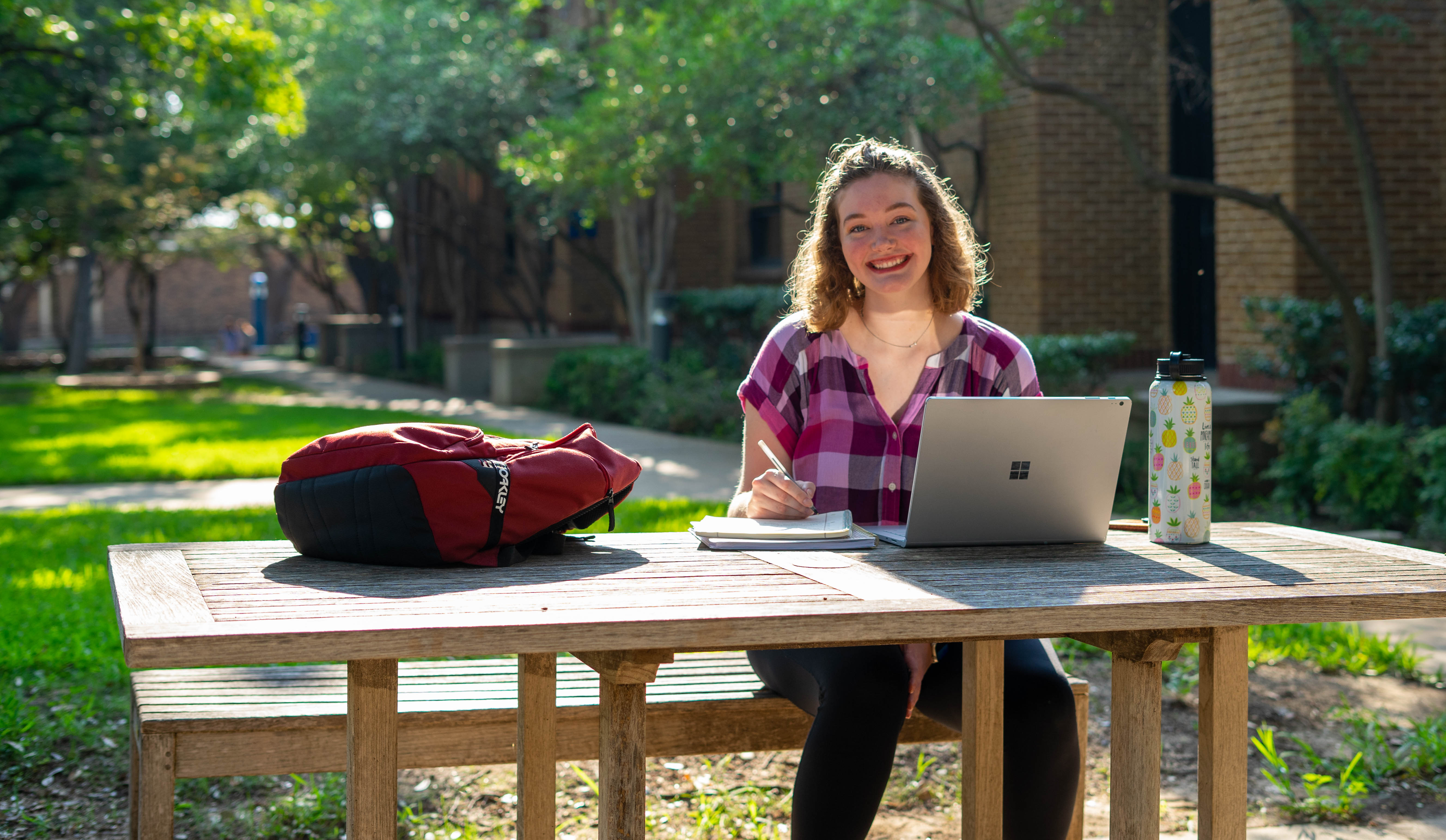 Photo of U T A special education student Amanda Smith