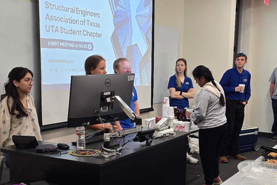 Students at a SEAoT meeting