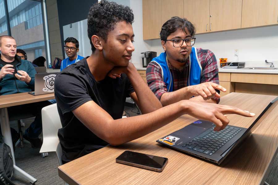 Student Tutor with a Student