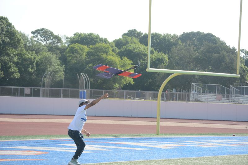 Student launches 3D printed aircraft