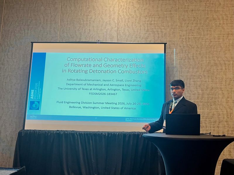 MAE student presents at conference