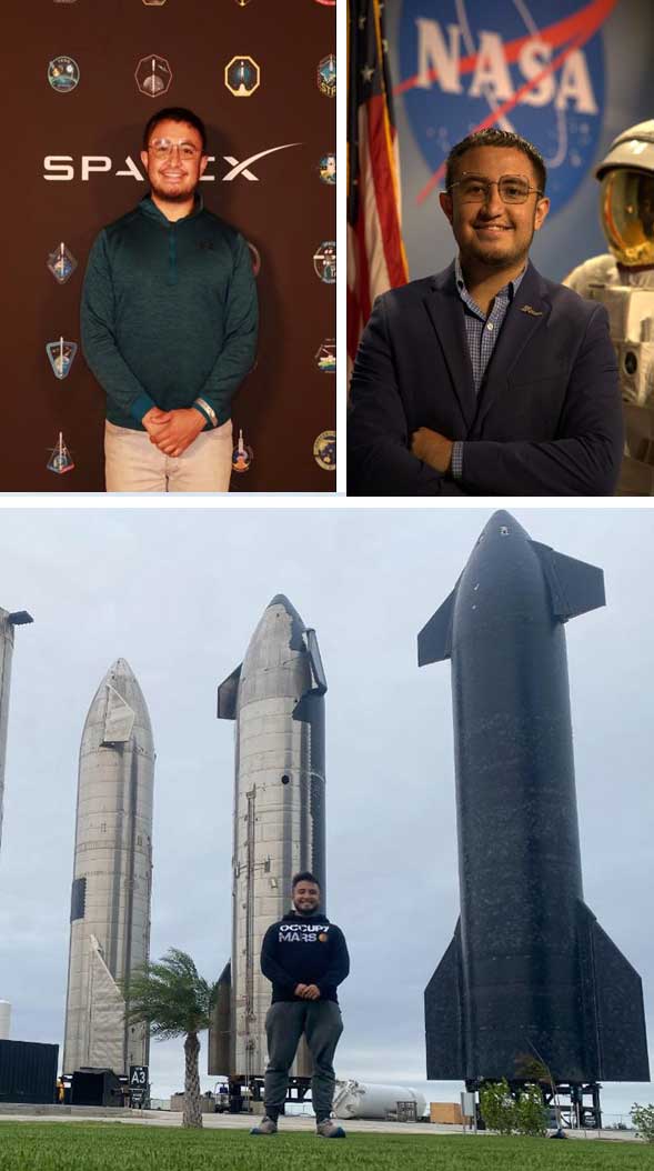 Jorge Arturo Levario at SpaceX and NASA