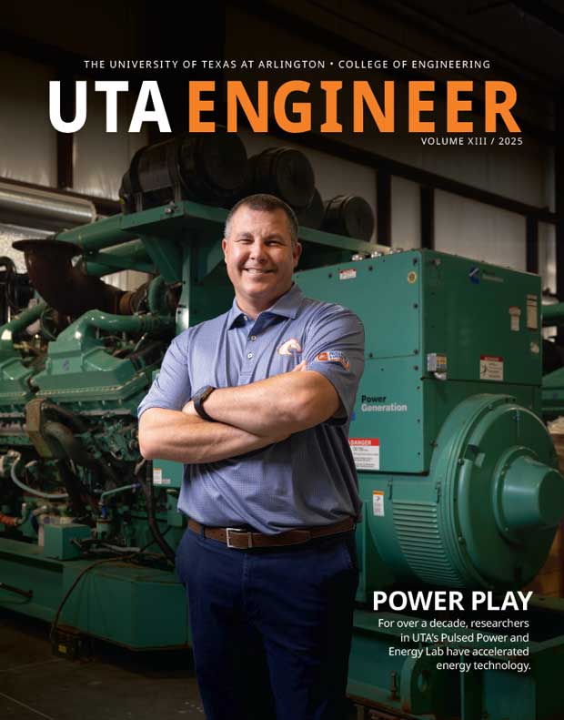 UTA Engineer Magazine Cover 2025