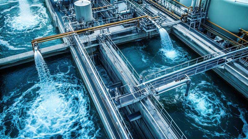 A large reverse osmosis water-purification site