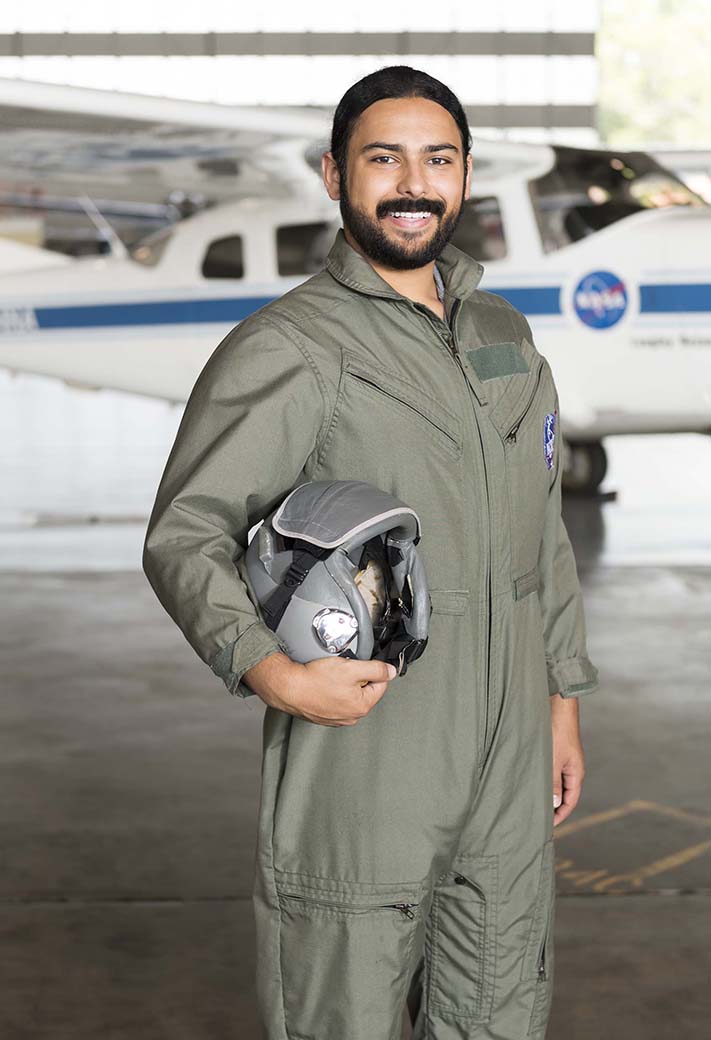UTA engineering student Joe Cloud