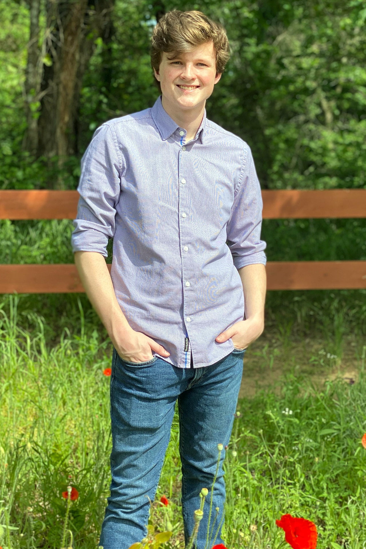 UTA Computer Science student Noah Wood