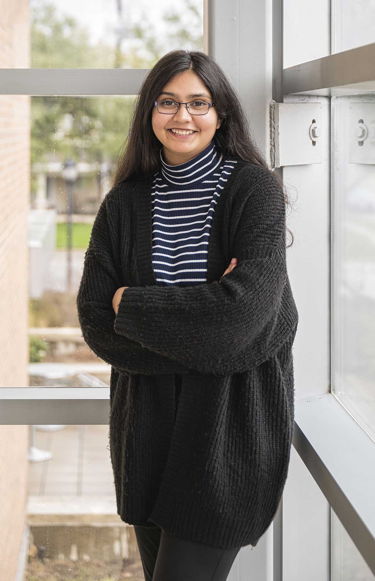 UTA Computer Science and Engineering student Rajvi Tiwari