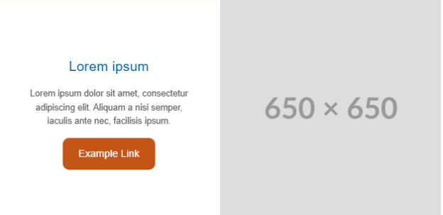 2 column image right button