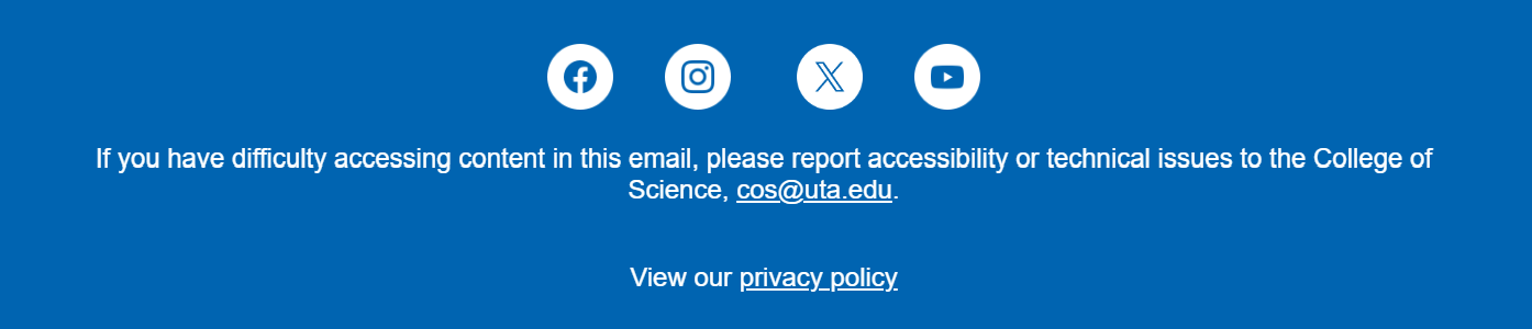 Science Footer