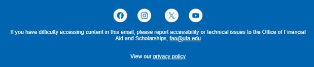 Footer FAO