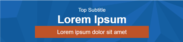 Gradient Hero with Text