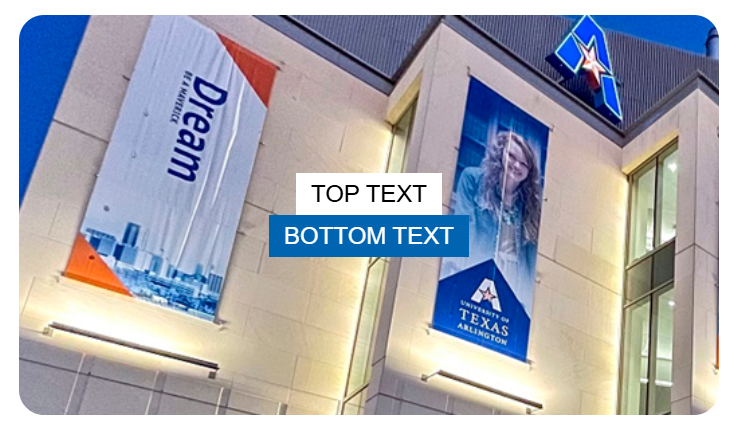 Hero text rounded