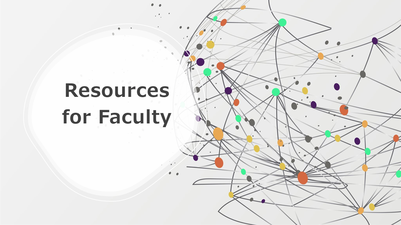 Resources for Faculty