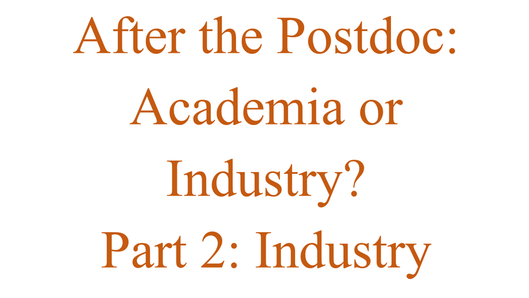 After the postdoc 2