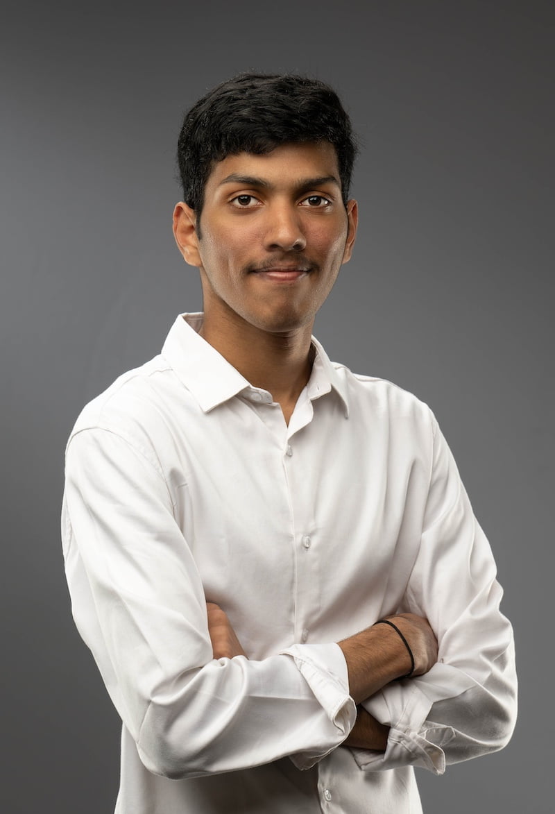 professional photograph of a man named varsith