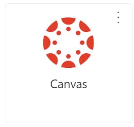 screenshot of canvas app logo in myapps