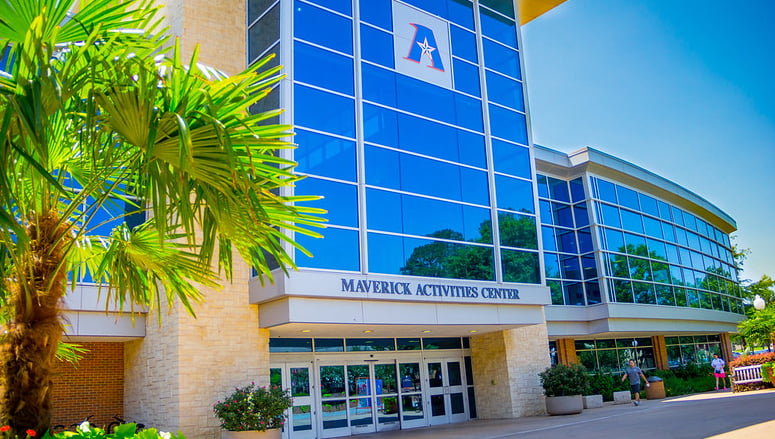 photo of the maverick activity center exterior