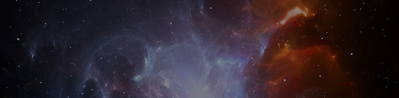 horizontal image of the galaxy with stars