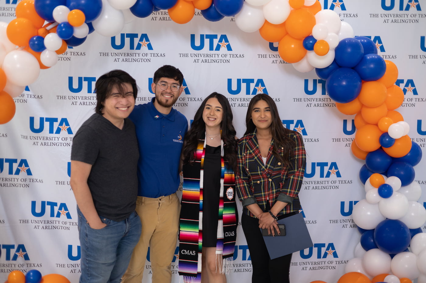 group of latino students