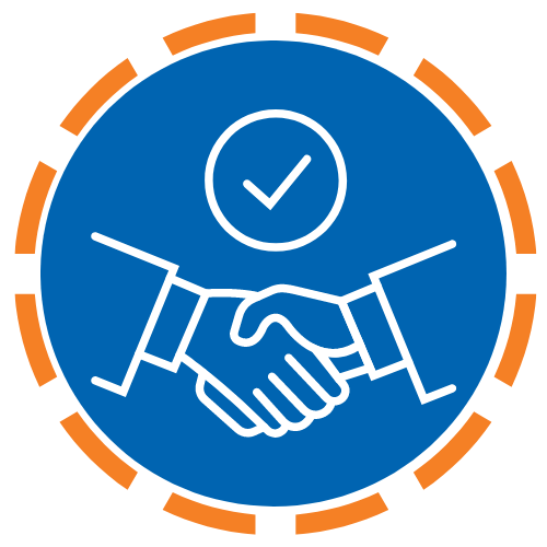 Shake-hand icon