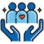 icon helping hands
