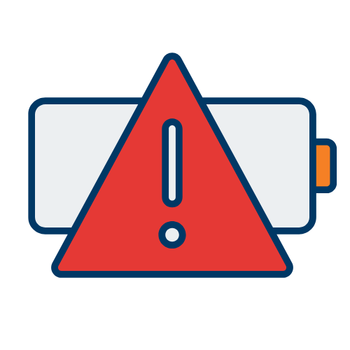 alert battery icon