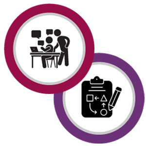 Discuss and Set Goals icon