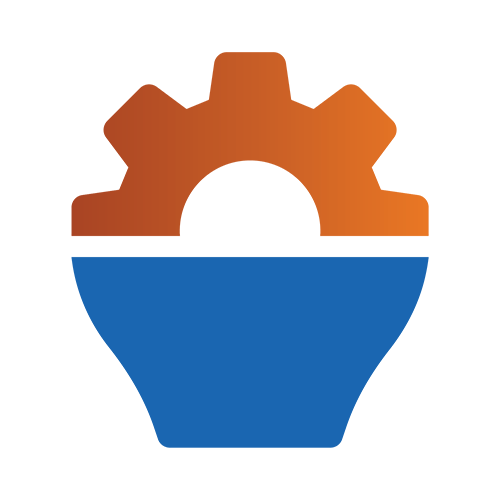 lightbulb and gear icon