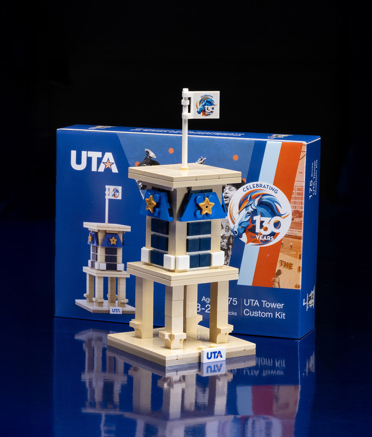 building bricks of UTA tower