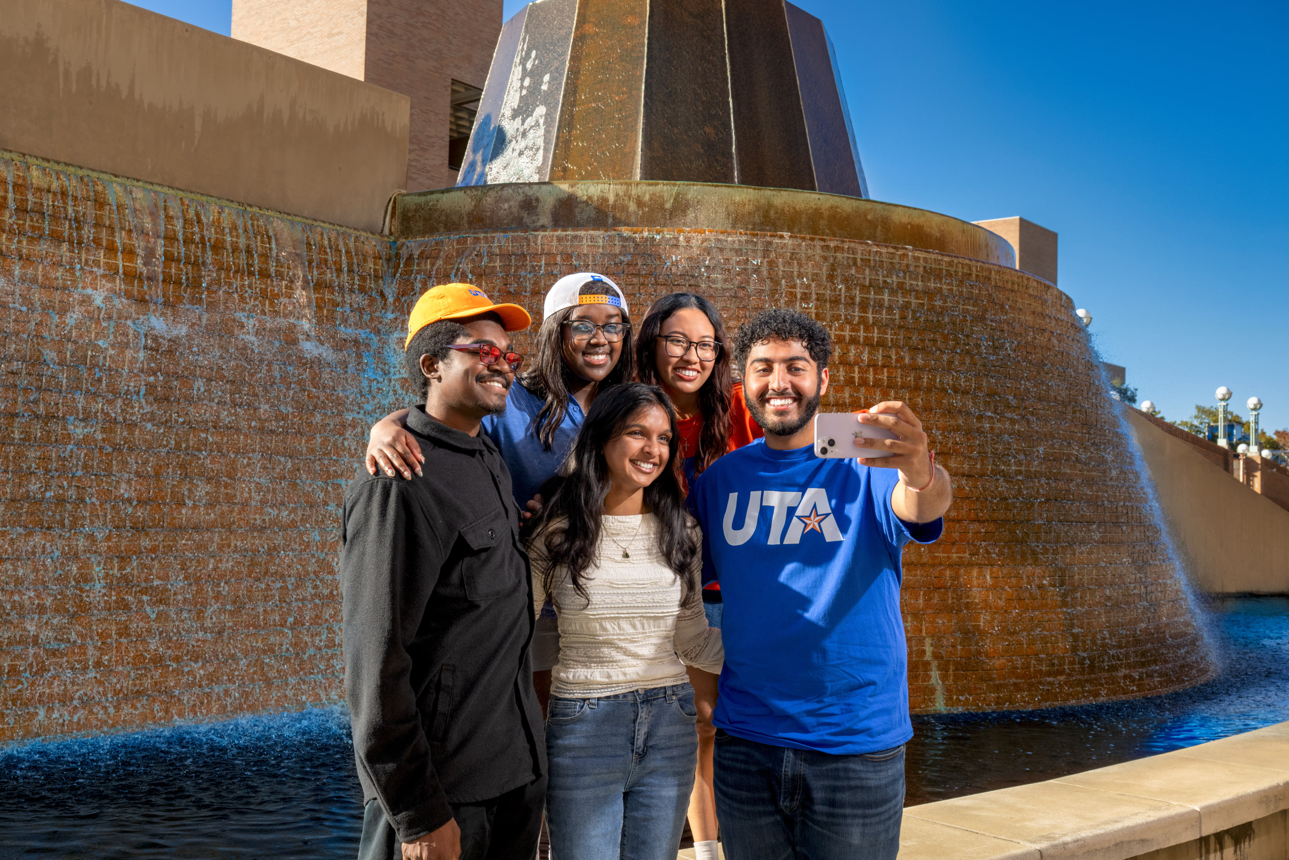 UTA Blue Fountain