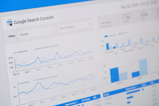 a screenshot of an analytics tool