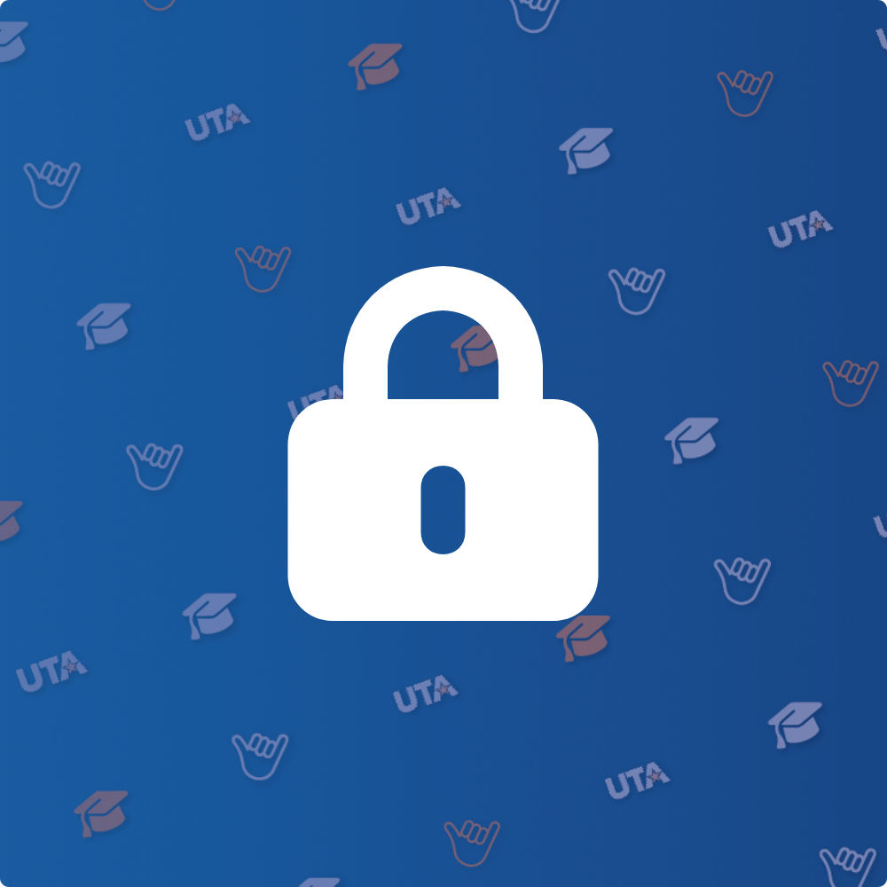 an icon of a lock