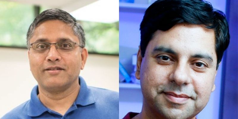 From left: Kamesh Subbarao and Animesh Chakravarthy