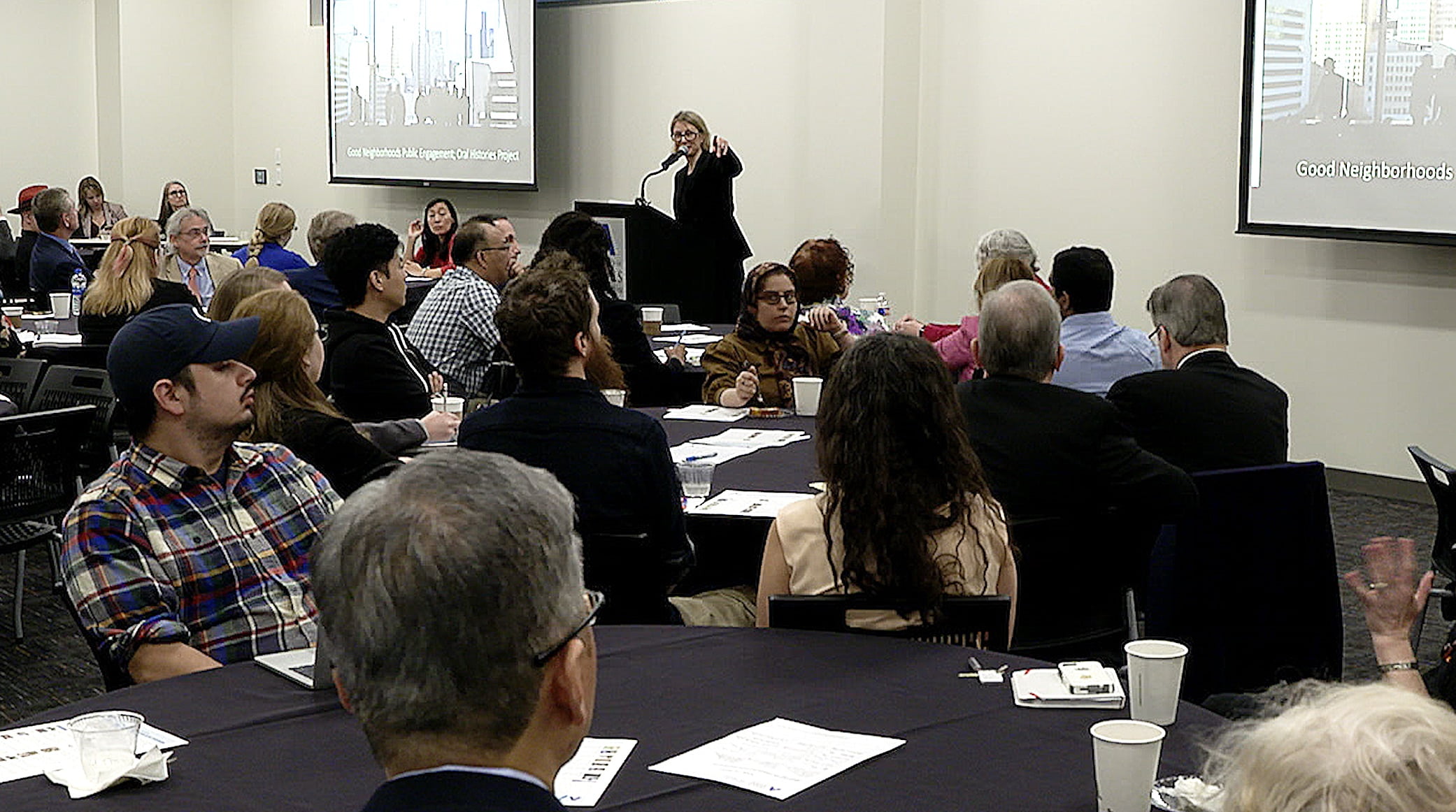 Symposium on sustainable urban communities