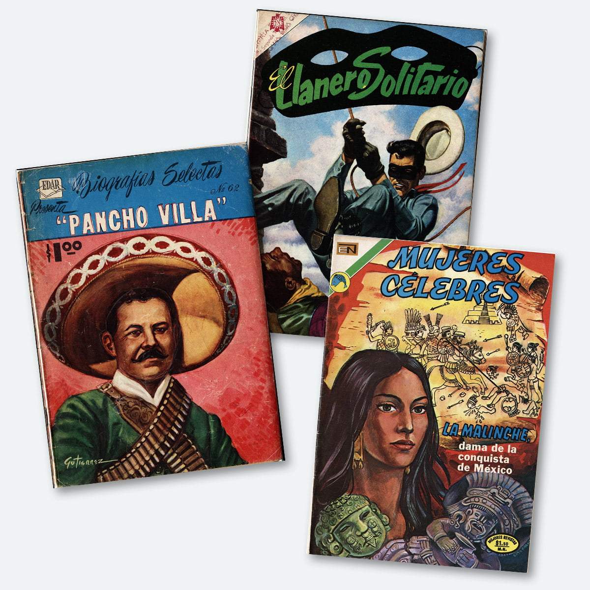 collection of comic books from Mexico