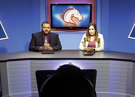 UTA broadcast studio