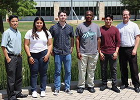 Jun Liao, Jeannette Santos, Brady Killham, Michael Ikefuna, Juan Ramirez, and Justyn Jaworski