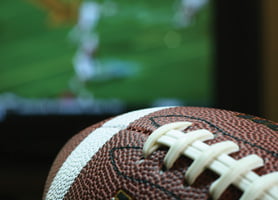 football and TV