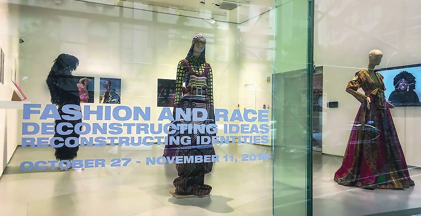 Fashion and Race exhibit. Photo by Kimberly Jenkins.