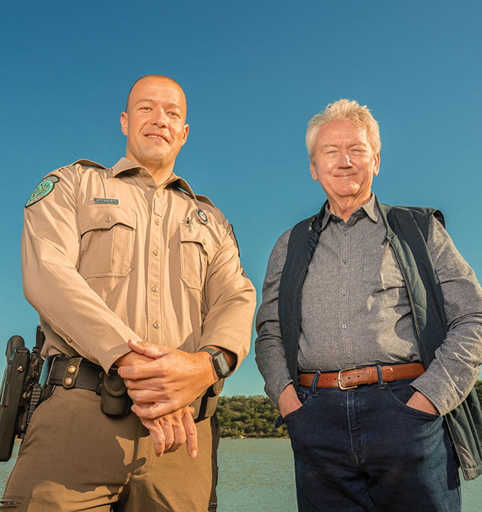 James Adams and Michael Bennett