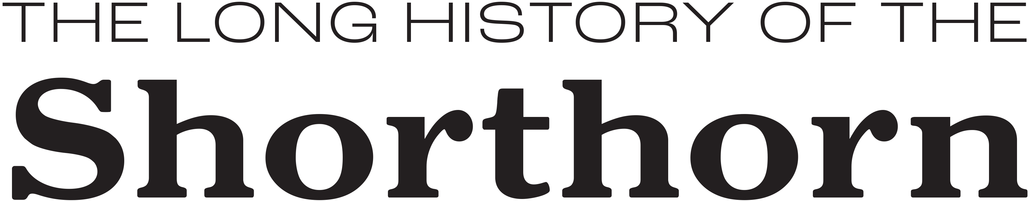The Long History of the Shorthorn