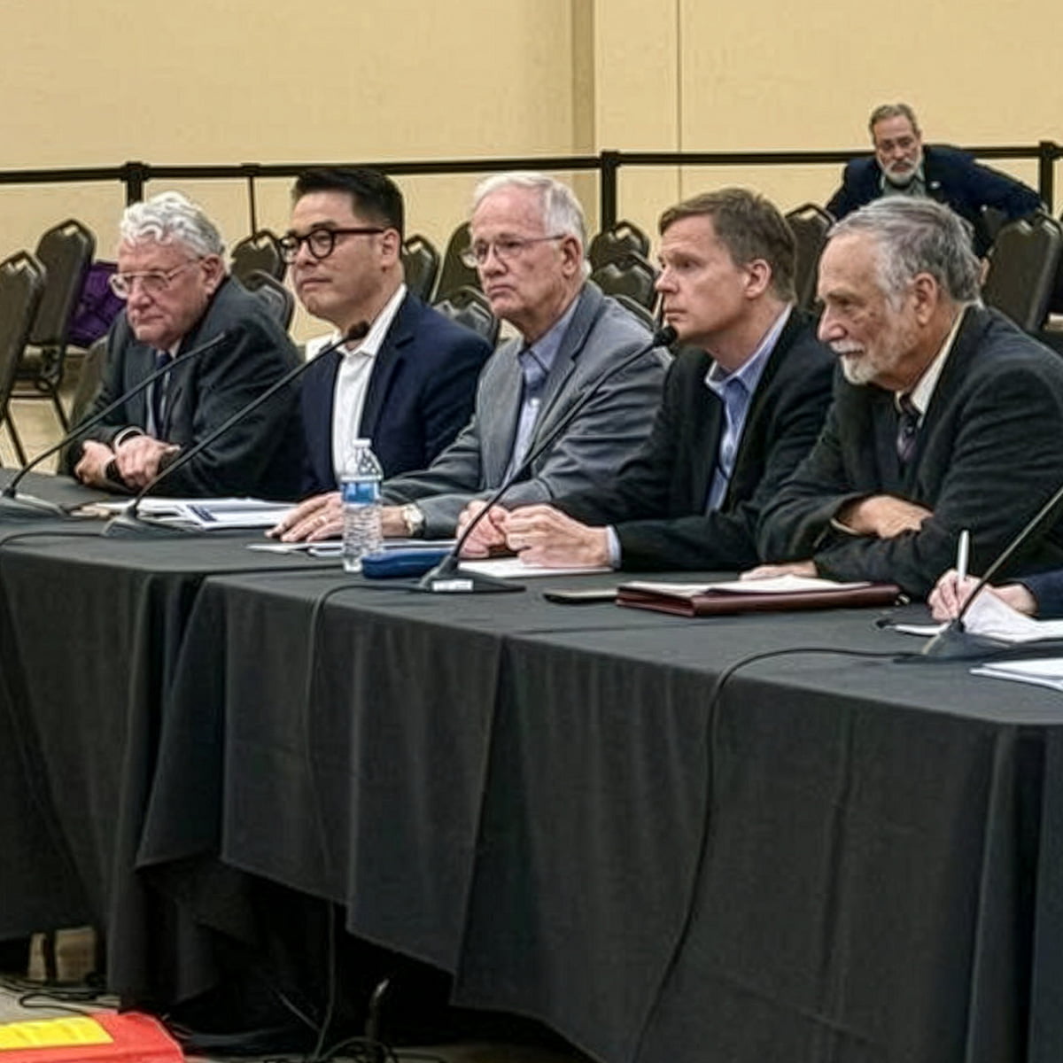 Dr. Nick Fang, second from left
