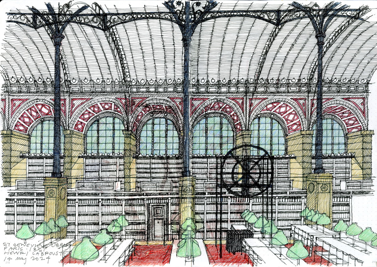 Sainte-Geneviève Library, Paris