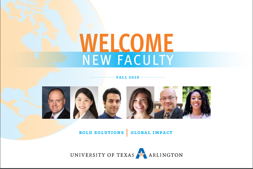 New UTA faculty cover