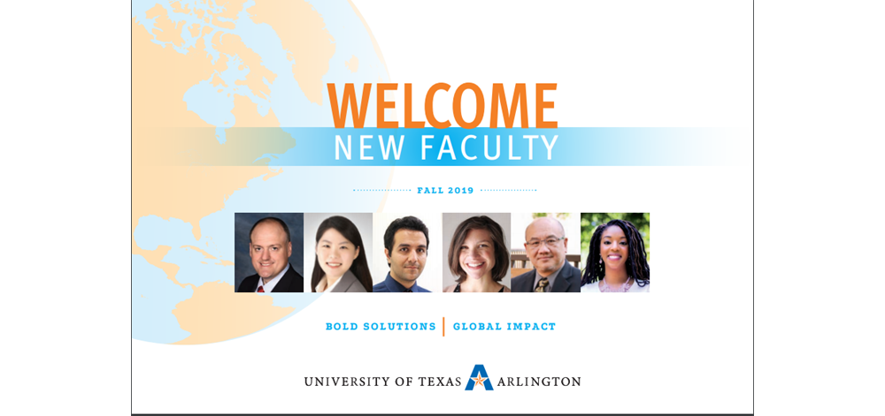 New UTA faculty cover
