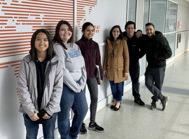 Engineering and social work students standing in hallway" width="620" _languageinserted="true" src="https://cdn.prod.web.uta.edu/-/media/project/website/news/releases/2020/03/faachallengeteam2020.jpg?la=en