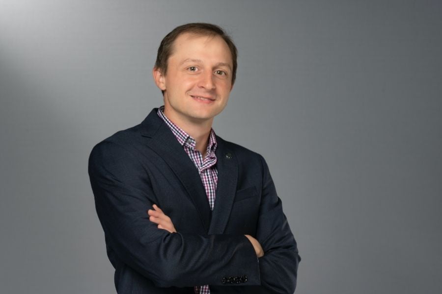 Evan Mistur, a UT Arlington assistant professor in the College of Architecture, Planning and Public Affairs